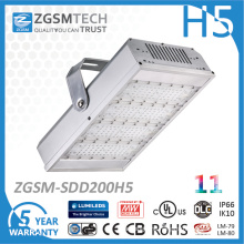 200W IP66 LED Tunnel Light with Philps LED Meanwell Driver